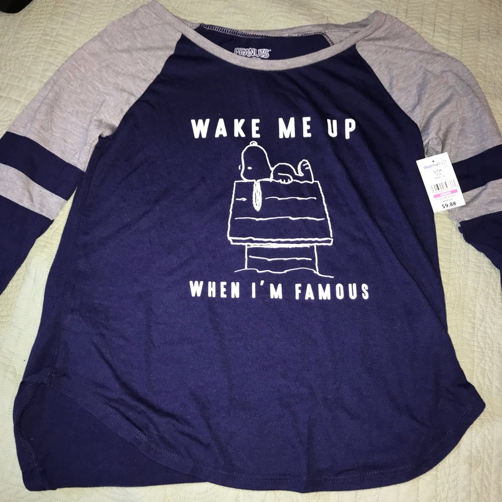 3/4 sleeve baseball tee